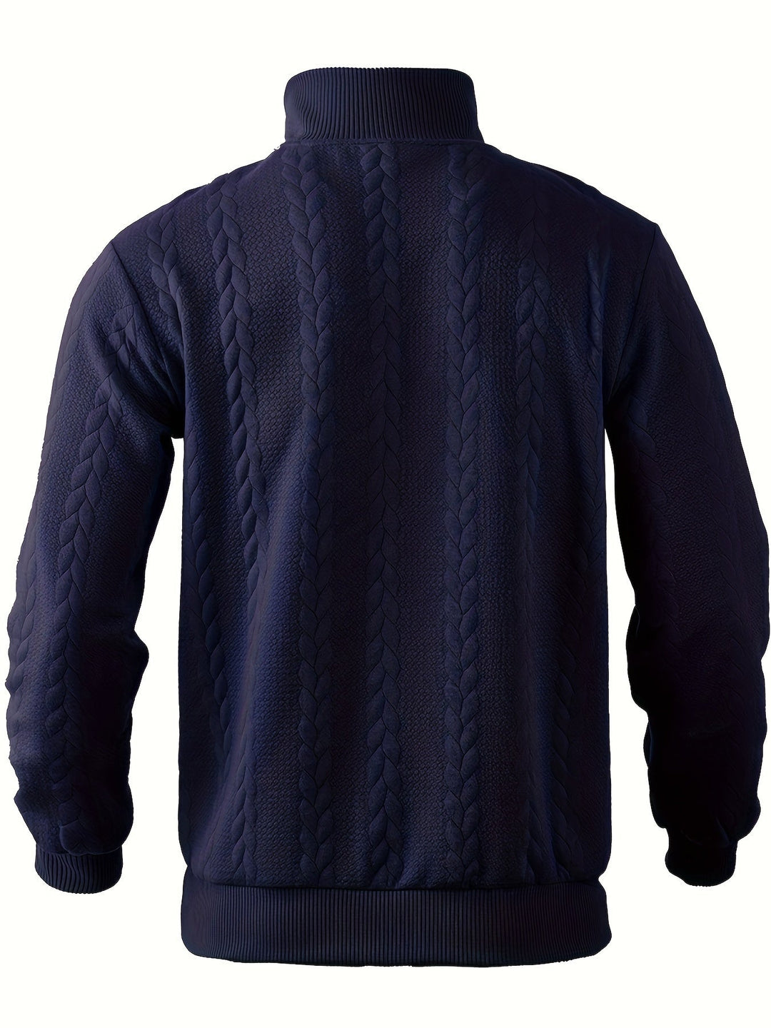 Rafael – Vintage Herrenpullover mit Reissverschluss