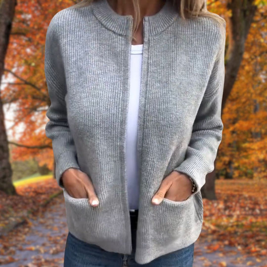 Selina™ Herbst Strickjacke