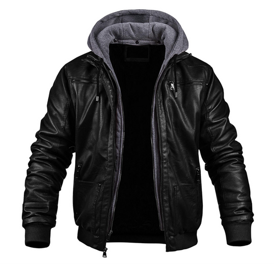 Benji - Premium Leder-Winterjacke für Herren