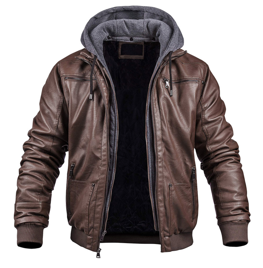 Benji - Premium Leder-Winterjacke für Herren