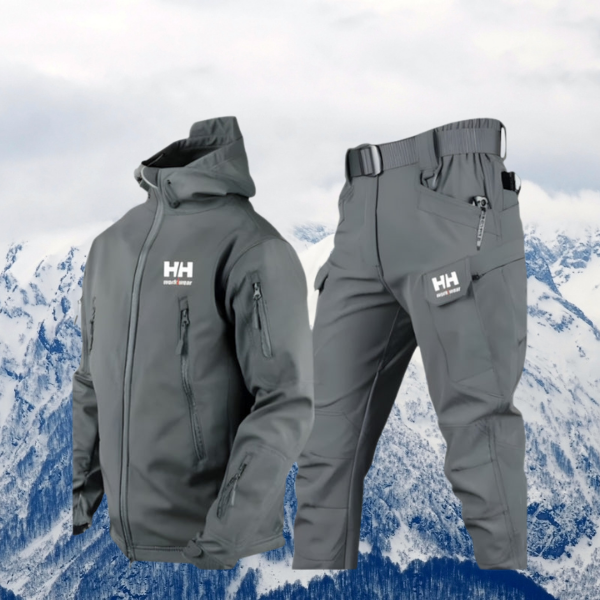 GHOST Winterjacke und Hose im Set