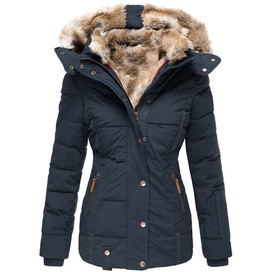 HANNE™ | Fellgefütterte Winterjacke