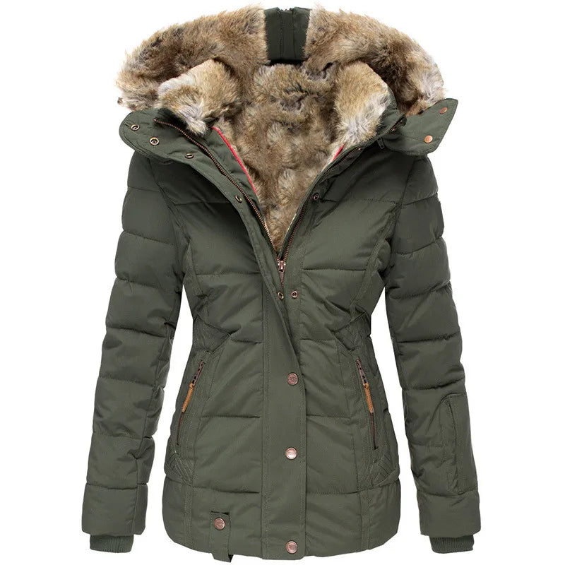 HANNE™ | Fellgefütterte Winterjacke