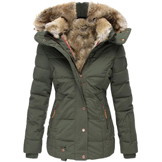 HANNE™ | Fellgefütterte Winterjacke