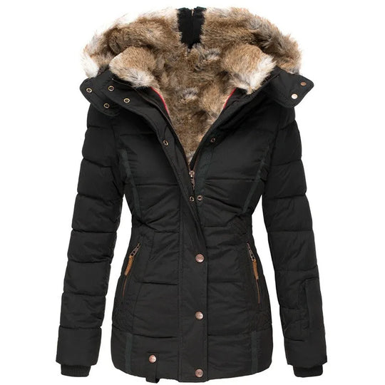 HANNE™ | Fellgefütterte Winterjacke