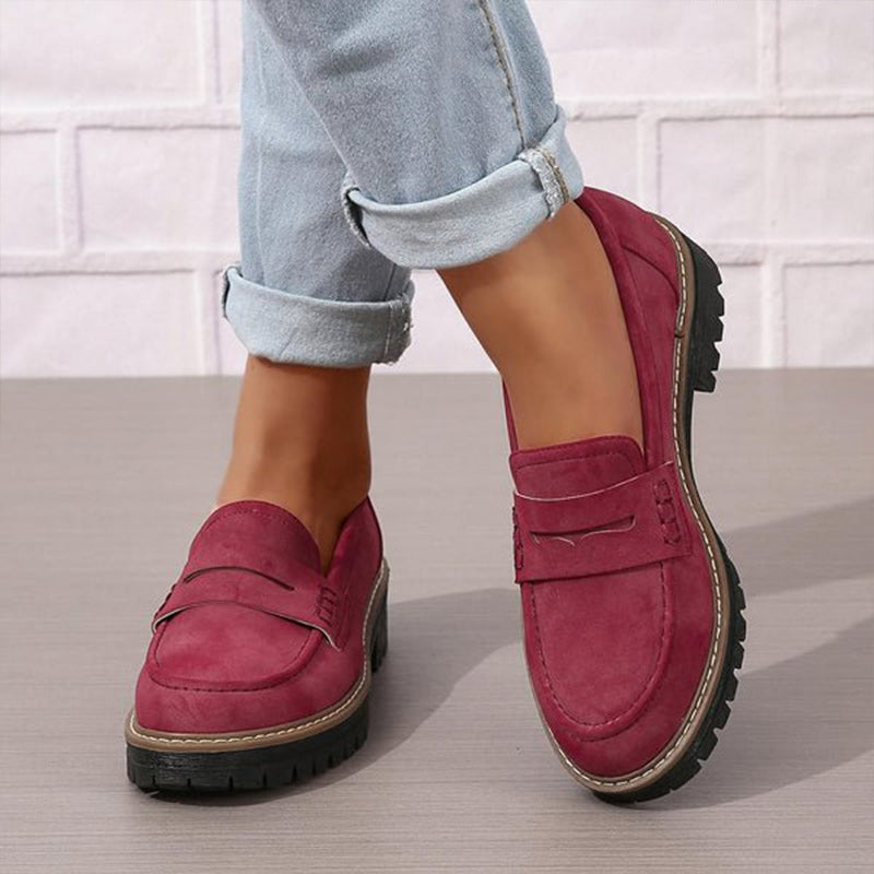 Velve | Bequeme klobige Loafers für Frauen mit Plattform