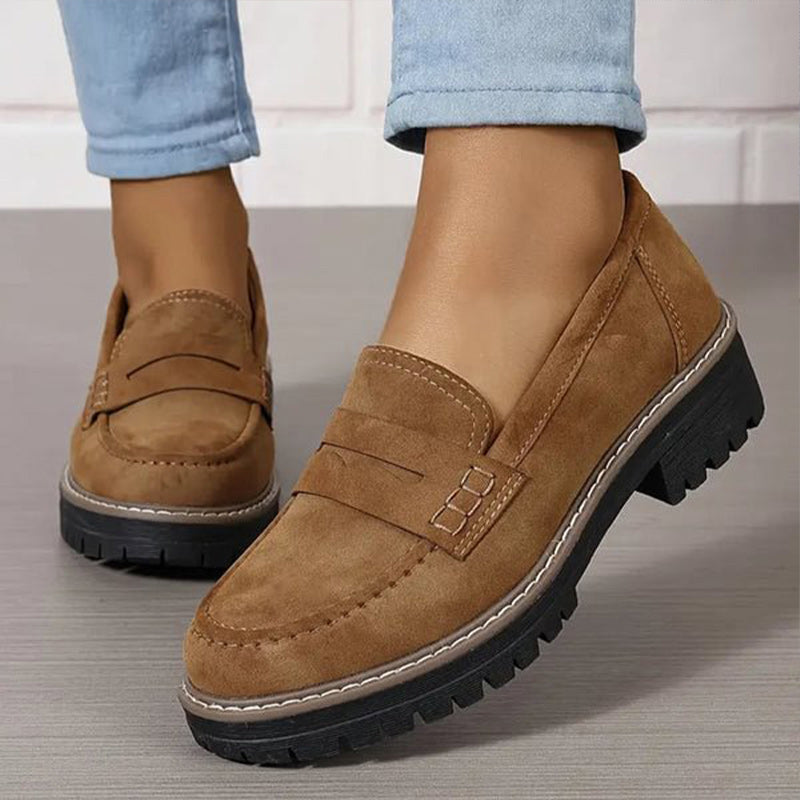 Velve | Bequeme klobige Loafers für Frauen mit Plattform